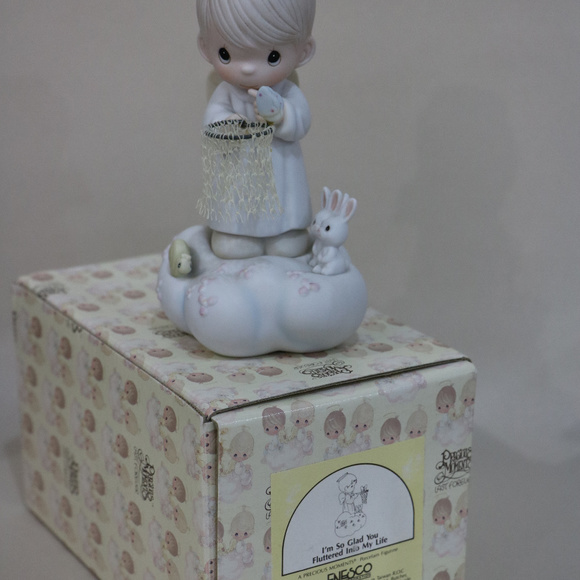 Precious Moments - I'm So glad you fluttered into - Picture 3 of 4